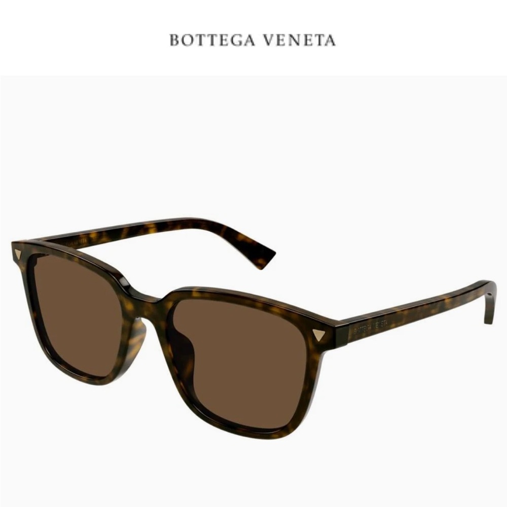 Bottega Veneta Havana Brown Tortoise Sunglasses